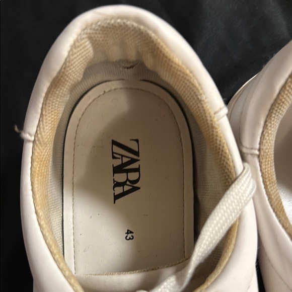 Zara White Sneakers - Picture 5 of 12